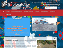 Tablet Screenshot of exploratorio.com
